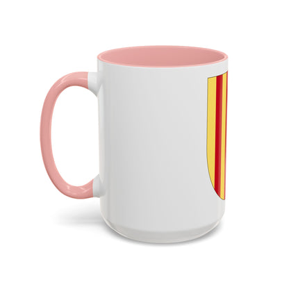 Arms of the Former Crown of Aragon - Accent Coffee Mug