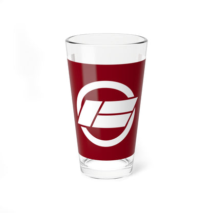 Flag of Niihari Ibaraki 1972-2006 (Japan) Pint Glass 16oz