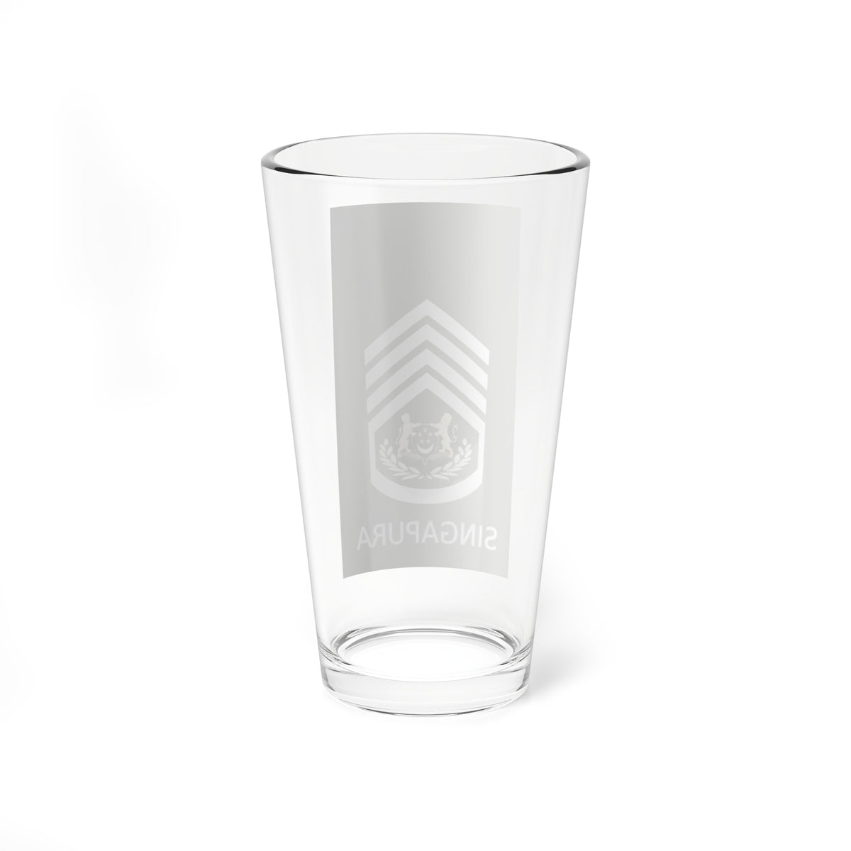 SGEWO CWO (Singapore) (Military Rank) Pint Glass 16oz