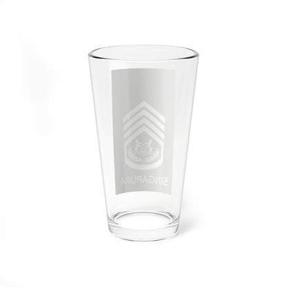 SGEWO CWO (Singapore) (Military Rank) Pint Glass 16oz