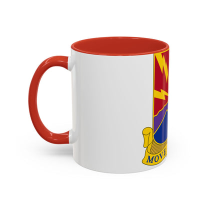 593rd Field Artillery Battalion (U.S. Army) Accent Coffee Mug