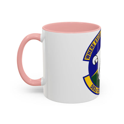 502d Contracting Squadron (U.S. Air Force) Accent Coffee Mug