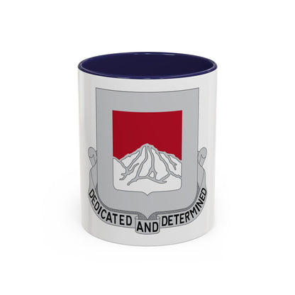 237 Engineer Battalion (U.S. Army) Accent Coffee Mug