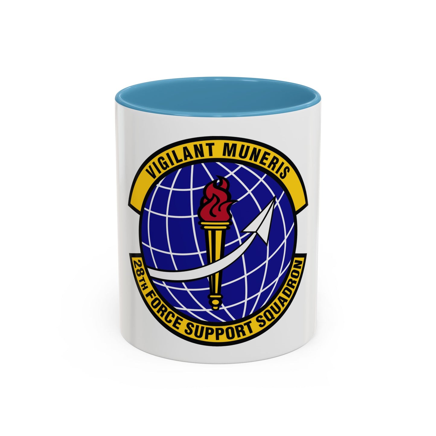 28th Force Support Squadron (U.S. Air Force) Accent Coffee Mug