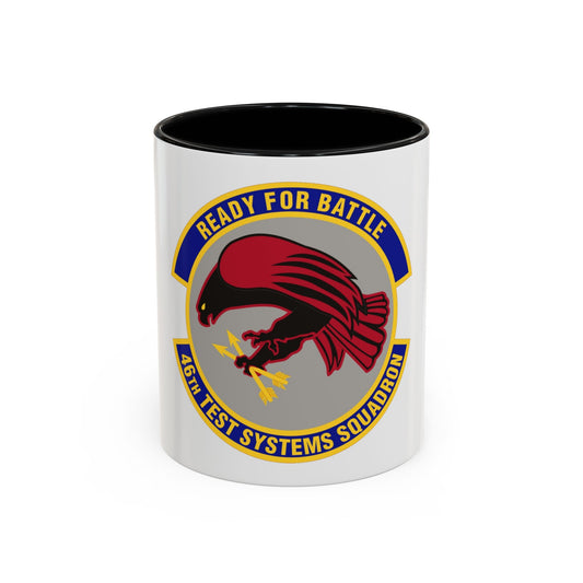 46th Test Systems Squadron (U.S. Air Force) Accent Coffee Mug