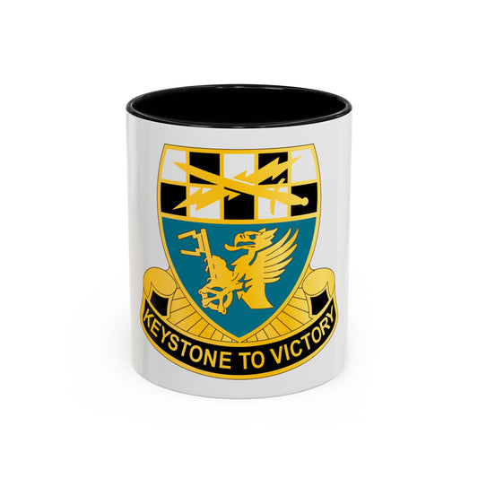 128 Military Intelligence Battalion (U.S. Army) Accent Coffee Mug