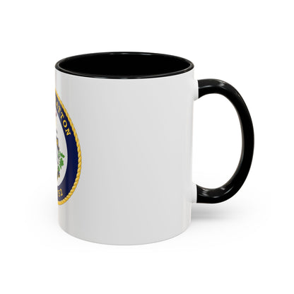 USCG Stratton WMSL 752 (U.S. Coast Guard) Accent Coffee Mug