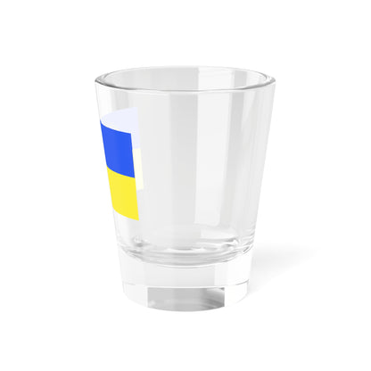 Flag of Pest County Hungary - Shot Glass 1.5oz