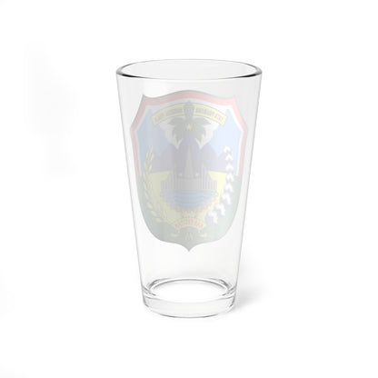 Seal of Pacitan Regency (Indonesia) (Coat of Arms) Pint Glass 16oz