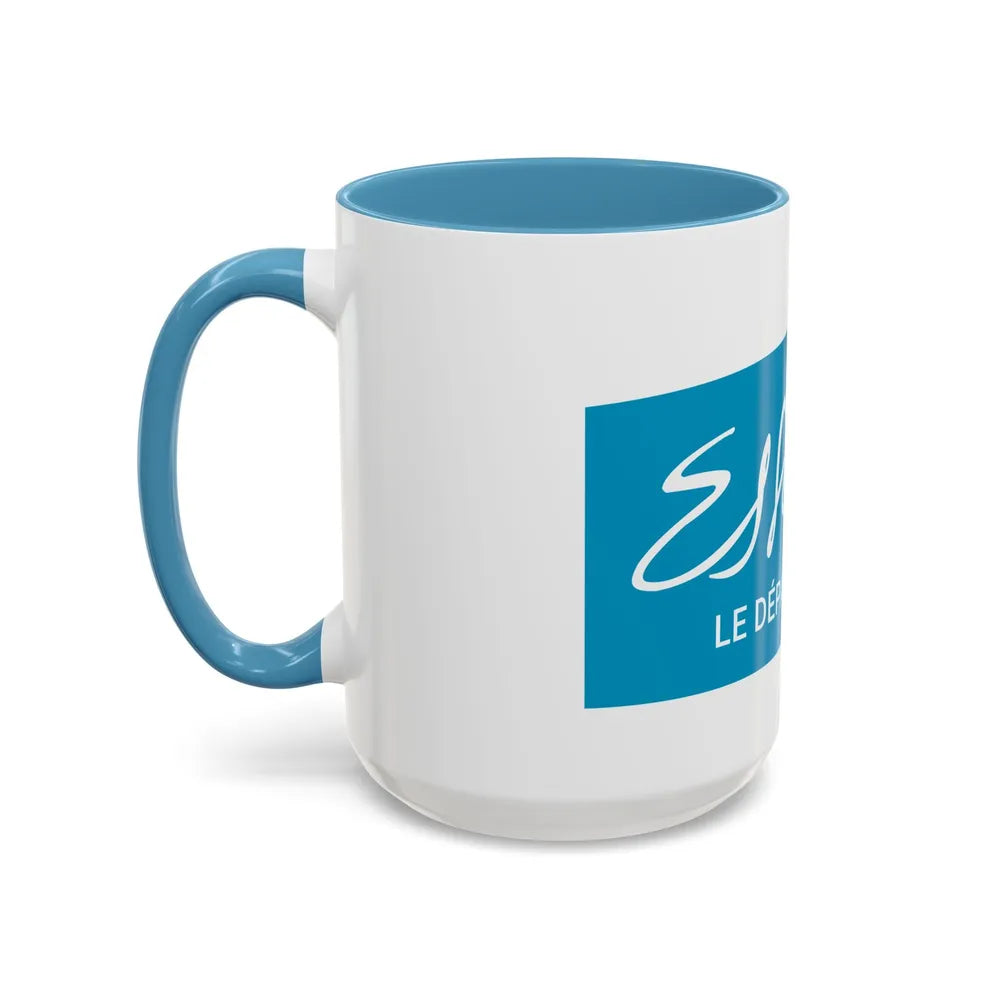 Flag of Essonne France - Accent Coffee Mug-Go Mug Yourself