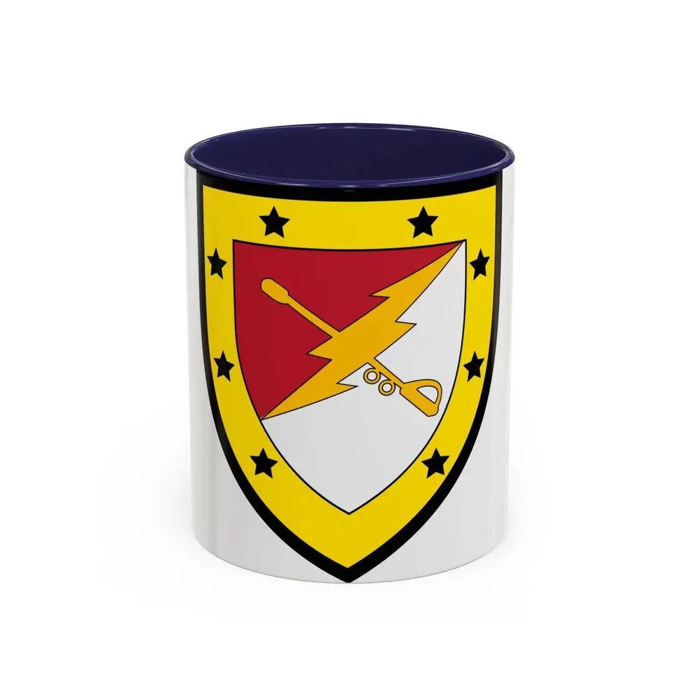 316th Cavalry Brigade (U.S. Army) Accent Coffee Mug 11oz Navy - Go Mug Yourself