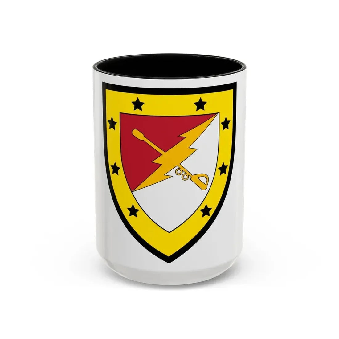 316th Cavalry Brigade (U.S. Army) Accent Coffee Mug 15oz Black - Go Mug Yourself