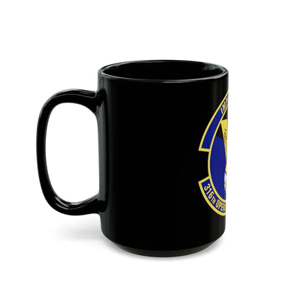 316th Operations Support Squadron (U.S. Air Force) Black Coffee Mug-Go Mug Yourself