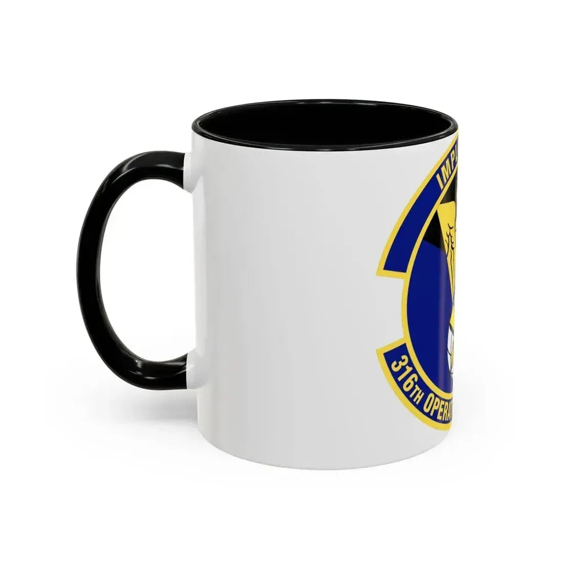 316th Operations Support Squadron (U.S. Air Force) Accent Coffee Mug - Go Mug Yourself