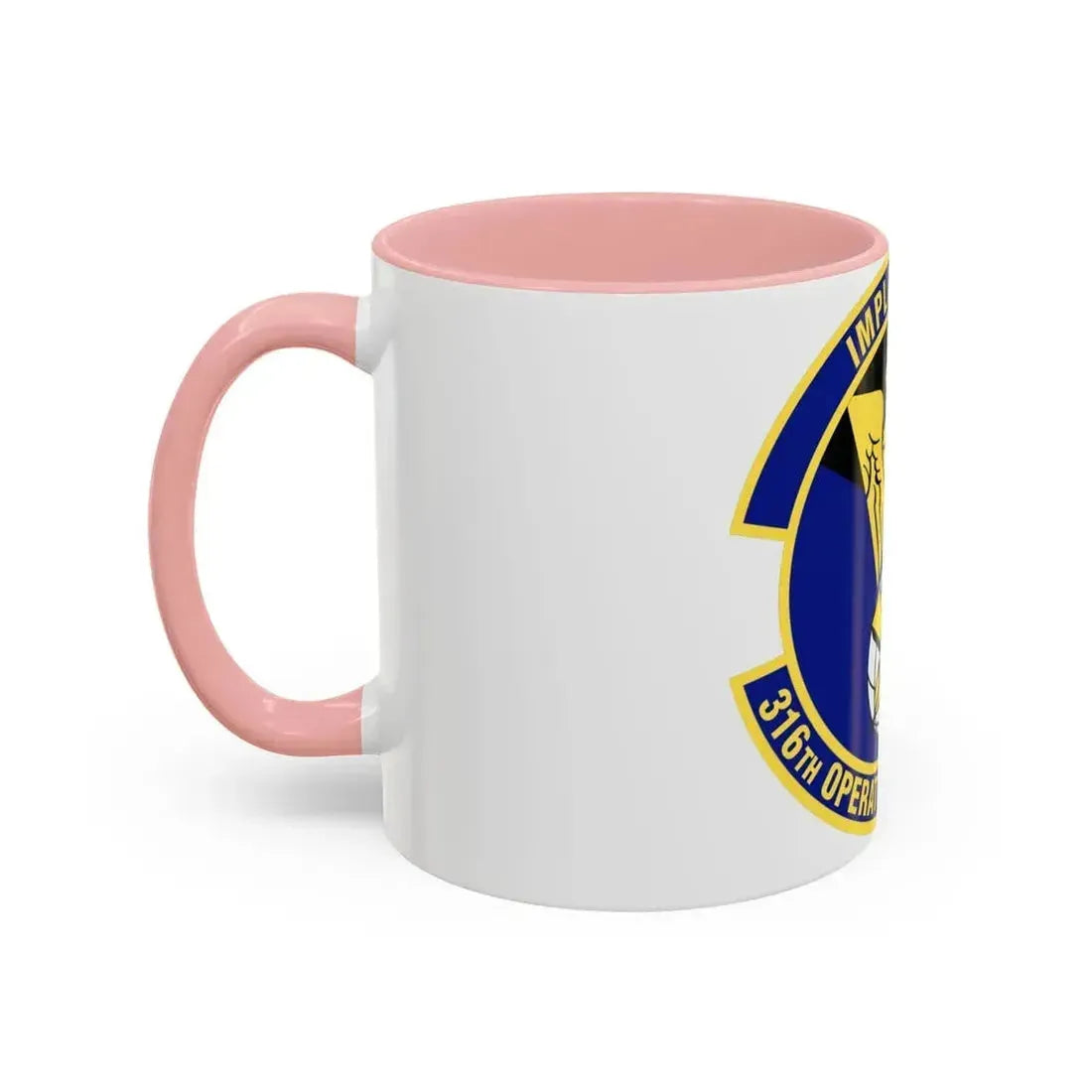 316th Operations Support Squadron (U.S. Air Force) Accent Coffee Mug - Go Mug Yourself