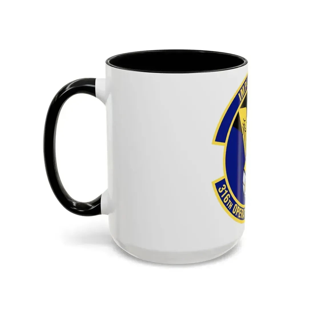 316th Operations Support Squadron (U.S. Air Force) Accent Coffee Mug - Go Mug Yourself