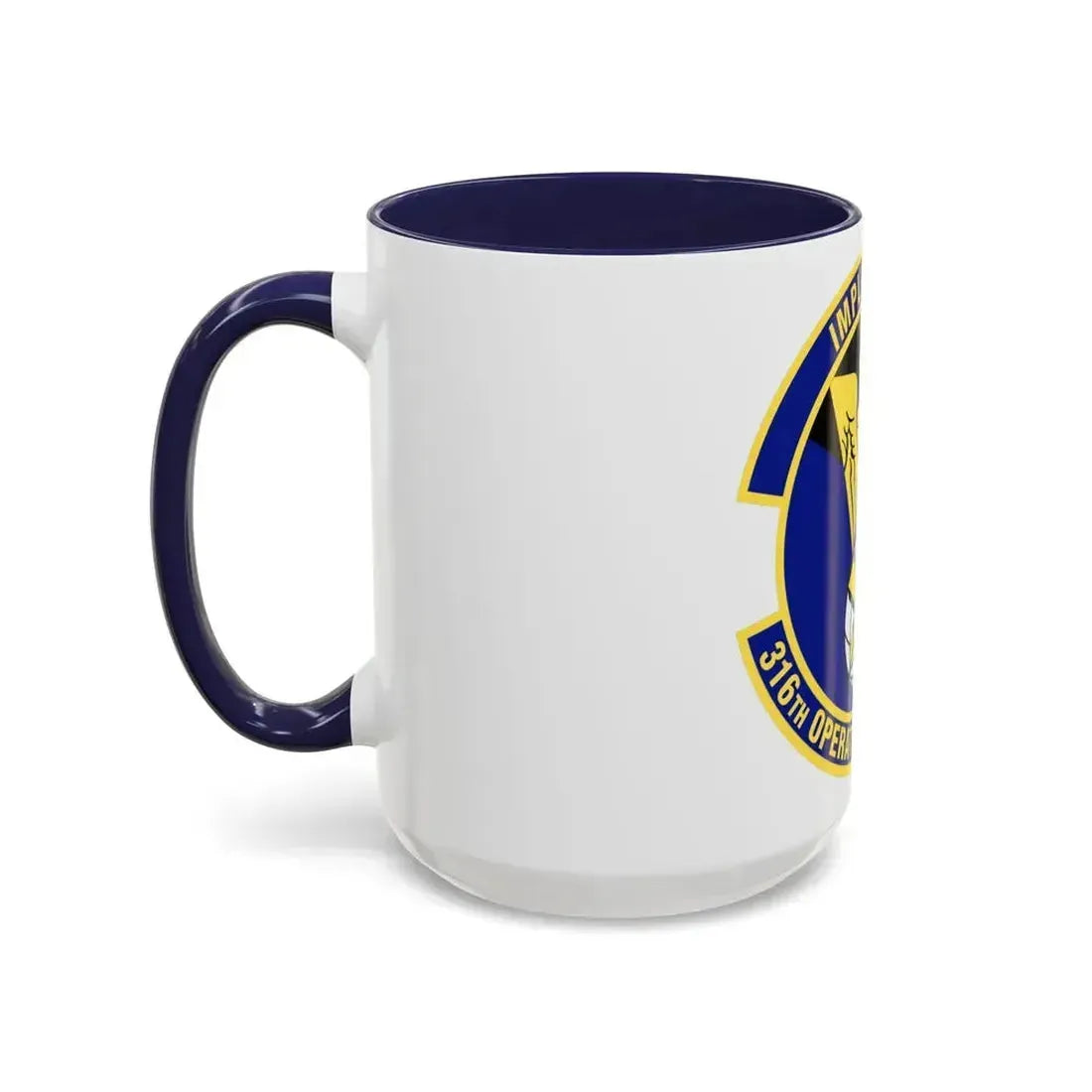 316th Operations Support Squadron (U.S. Air Force) Accent Coffee Mug - Go Mug Yourself