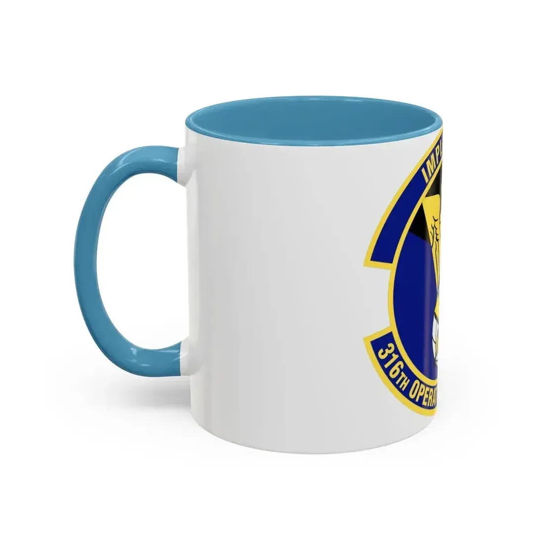 316th Operations Support Squadron (U.S. Air Force) Accent Coffee Mug - Go Mug Yourself