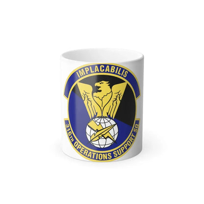 316th Operations Support Squadron (U.S. Air Force) Color Changing Mug 11oz - Go Mug Yourself