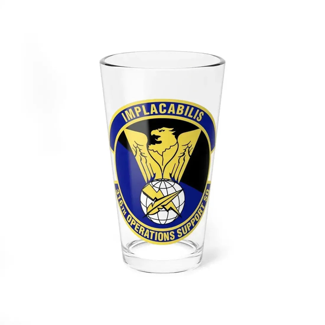 316th Operations Support Squadron (U.S. Air Force) Pint Glass 16oz 16oz - Go Mug Yourself