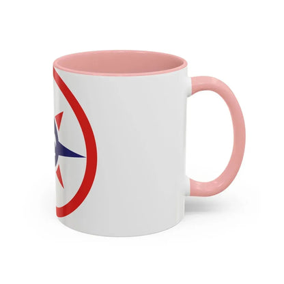 316th Sustainment Command Expeditionary (U.S. Army) Accent Coffee Mug - Go Mug Yourself