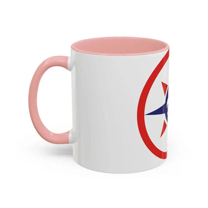 316th Sustainment Command Expeditionary (U.S. Army) Accent Coffee Mug - Go Mug Yourself
