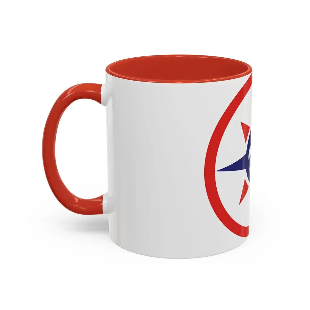 316th Sustainment Command Expeditionary (U.S. Army) Accent Coffee Mug - Go Mug Yourself