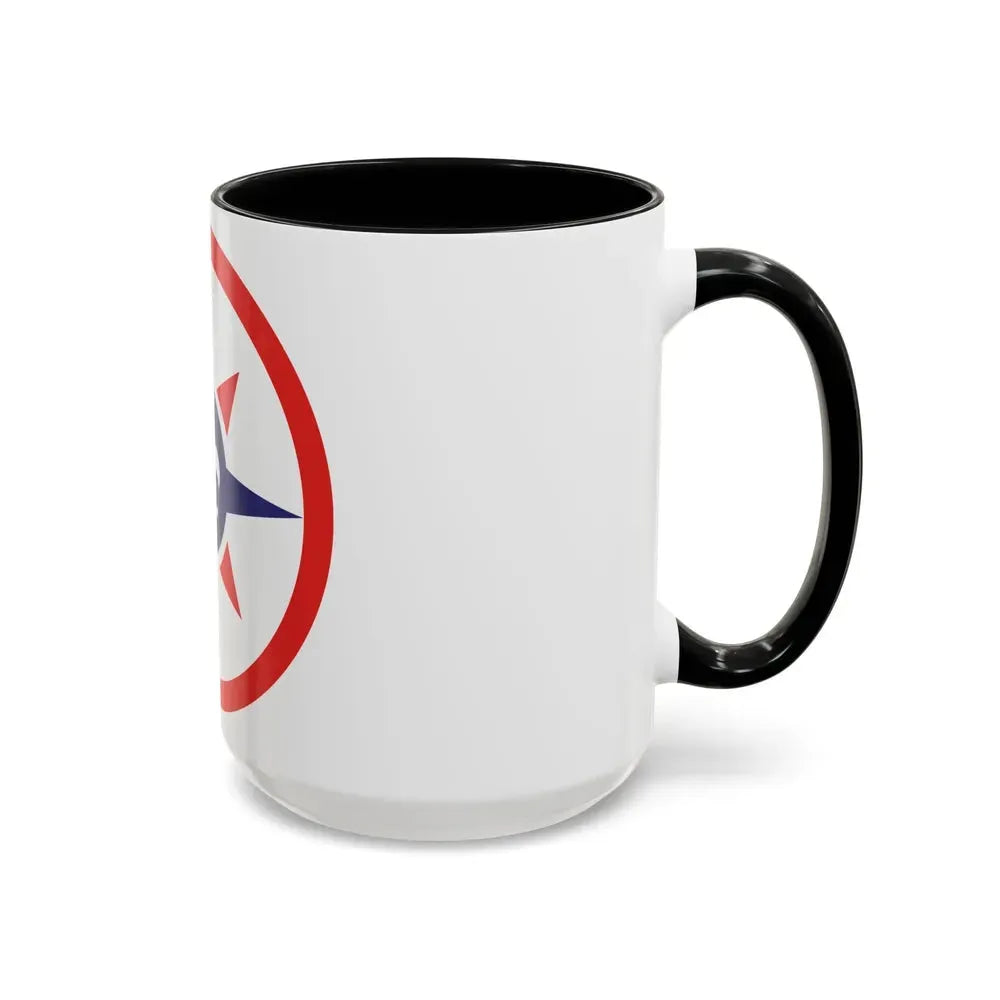 316th Sustainment Command Expeditionary (U.S. Army) Accent Coffee Mug - Go Mug Yourself