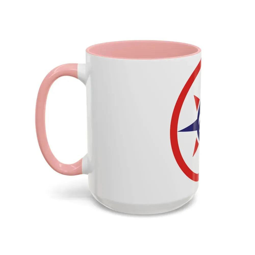 316th Sustainment Command Expeditionary (U.S. Army) Accent Coffee Mug - Go Mug Yourself