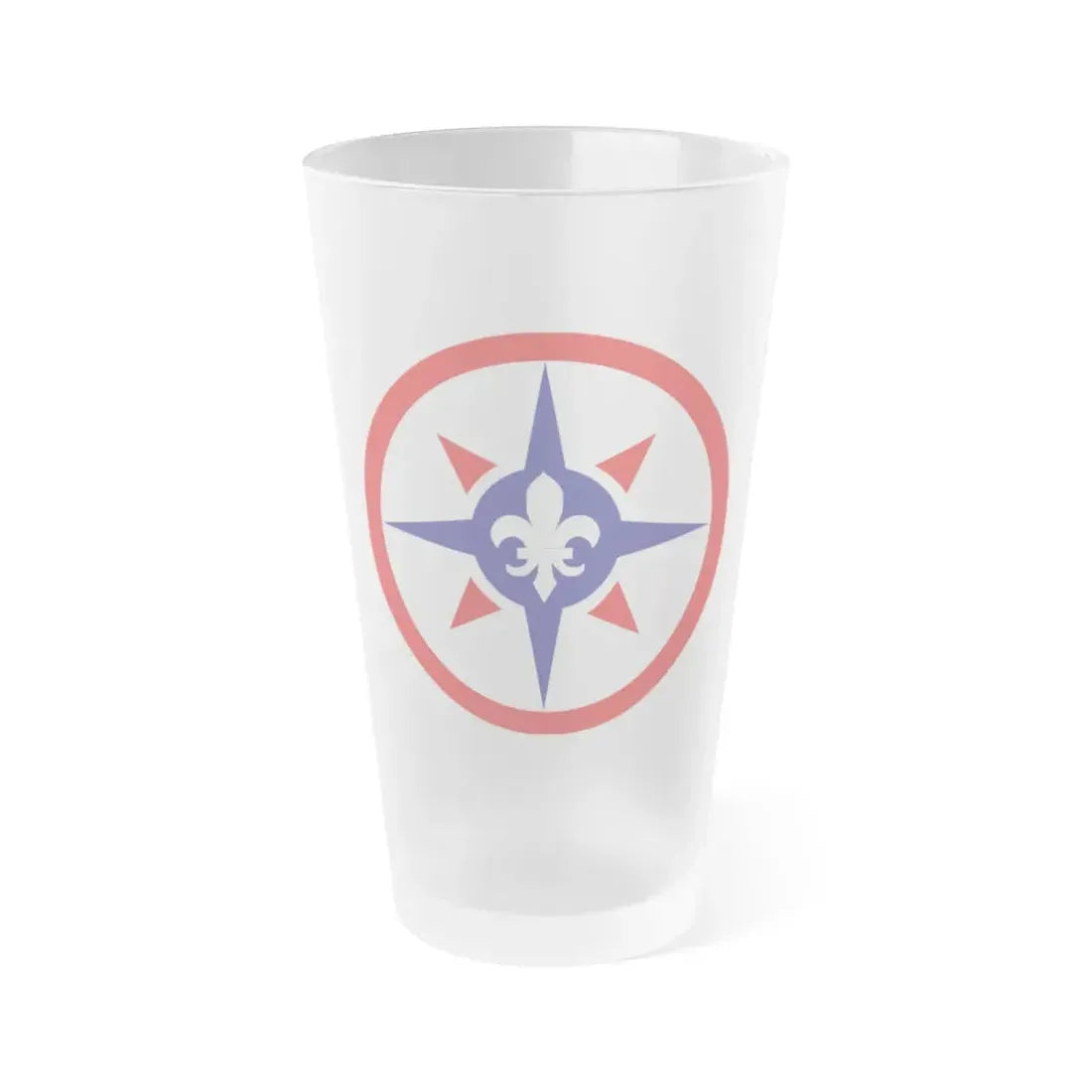 316th Sustainment Command Expeditionary (U.S. Army) Frosted Pint Glass 16oz Default Title - Go Mug Yourself