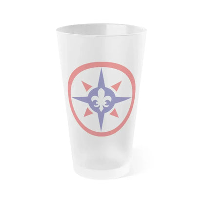 316th Sustainment Command Expeditionary (U.S. Army) Frosted Pint Glass 16oz Default Title - Go Mug Yourself