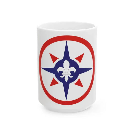 316th Sustainment Command Expeditionary (U.S. Army) White Coffee Mug 15oz - Go Mug Yourself