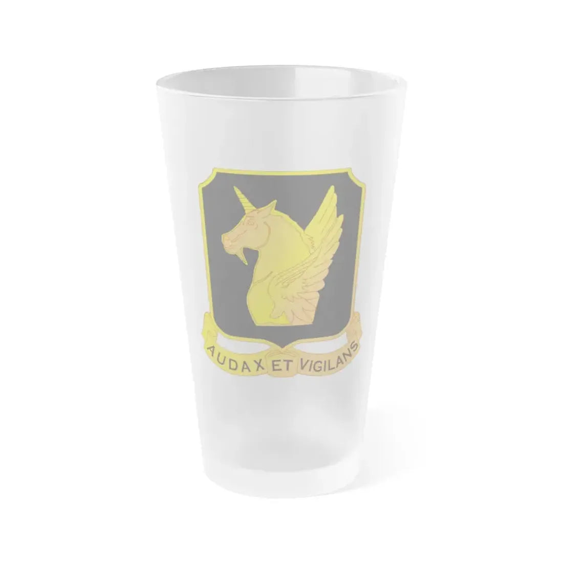 317 Cavalry Regiment (U.S. Army) Frosted Pint Glass 16oz Default Title - Go Mug Yourself