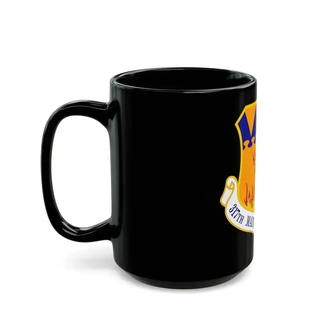 317 Maintenance Group AMC (U.S. Air Force) Black Coffee Mug - Go Mug Yourself