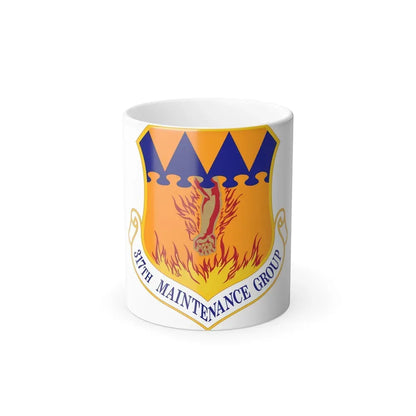 317 Maintenance Group AMC (U.S. Air Force) Color Changing Coffee Mug 11oz - Go Mug Yourself