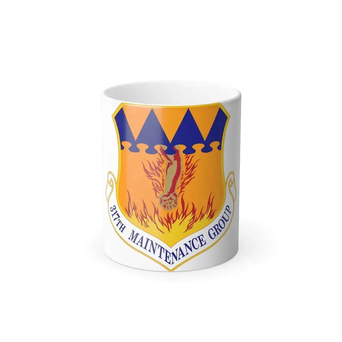 317 Maintenance Group AMC (U.S. Air Force) Color Changing Coffee Mug 11oz - Go Mug Yourself