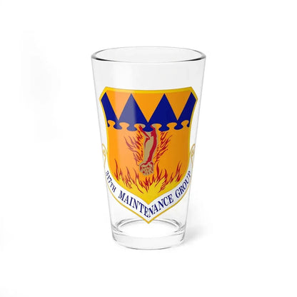 317 Maintenance Group AMC (U.S. Air Force) Pint Glass 16oz 16oz - Go Mug Yourself
