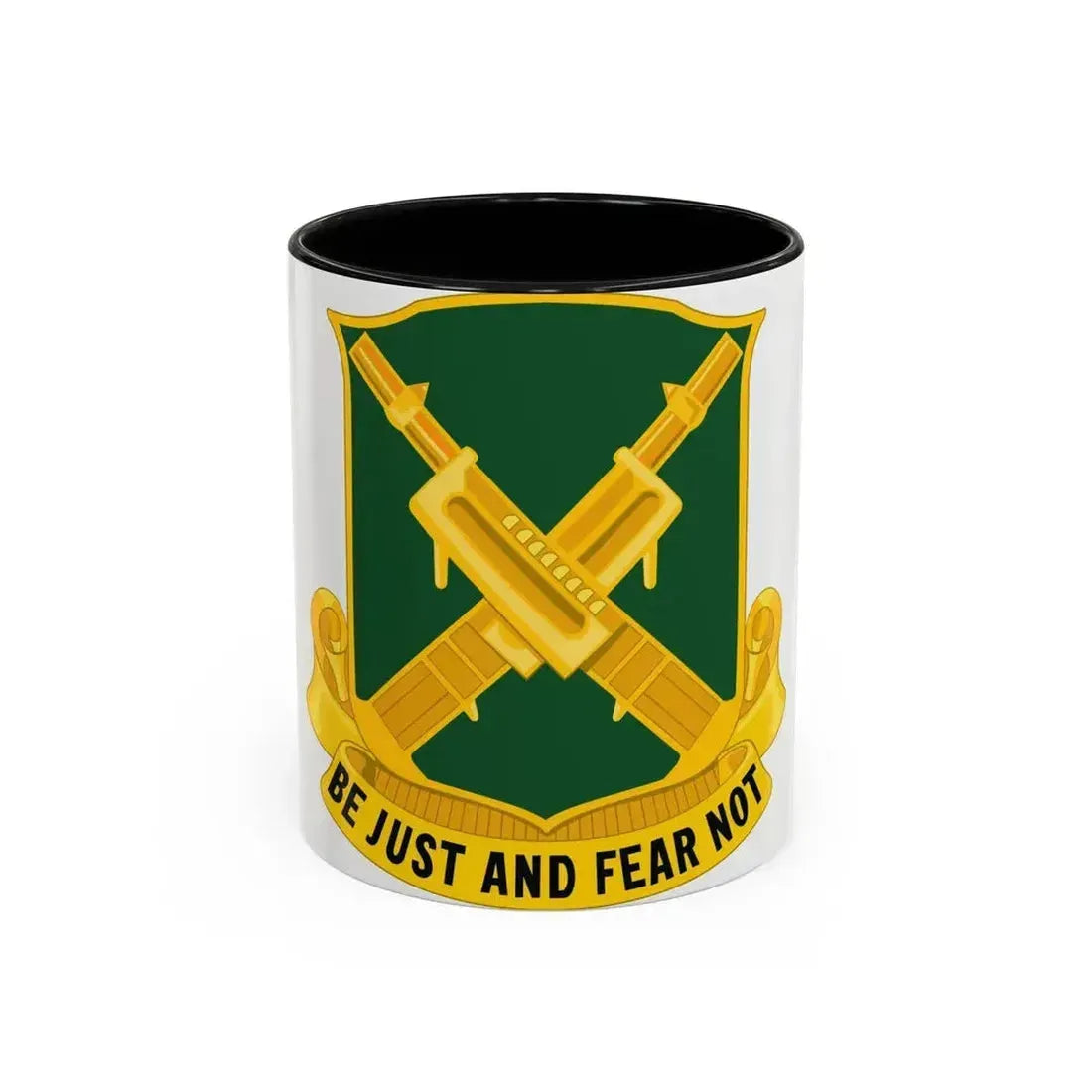 317 Military Police Battalion (U.S. Army) Accent Coffee Mug 11oz Black - Go Mug Yourself