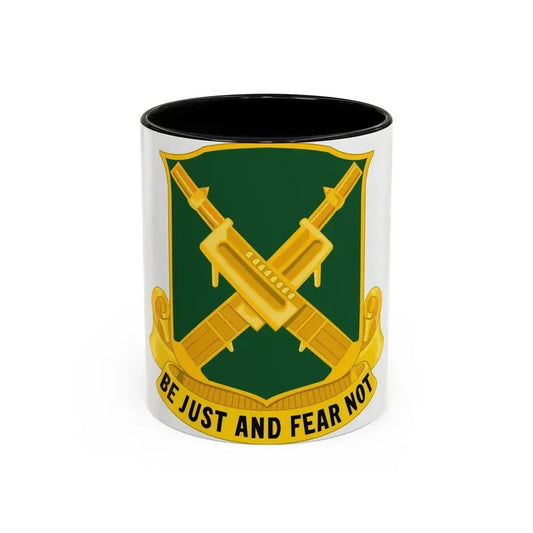 317 Military Police Battalion (U.S. Army) Accent Coffee Mug 11oz Black - Go Mug Yourself
