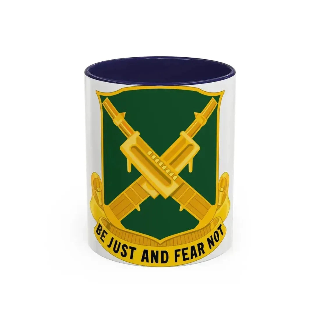 317 Military Police Battalion (U.S. Army) Accent Coffee Mug 11oz Navy - Go Mug Yourself