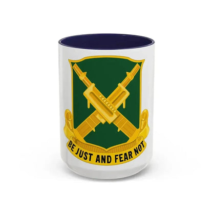 317 Military Police Battalion (U.S. Army) Accent Coffee Mug 15oz Navy - Go Mug Yourself
