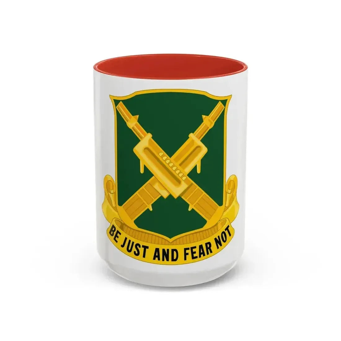 317 Military Police Battalion (U.S. Army) Accent Coffee Mug 15oz Red - Go Mug Yourself