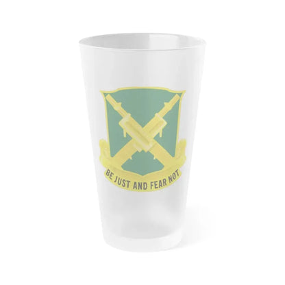 317 Military Police Battalion (U.S. Army) Frosted Pint Glass 16oz Default Title - Go Mug Yourself