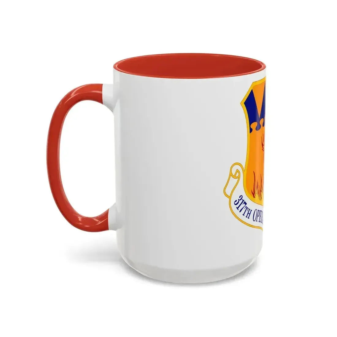 317 Operations Group AMC (U.S. Air Force) Accent Coffee Mug - Go Mug Yourself