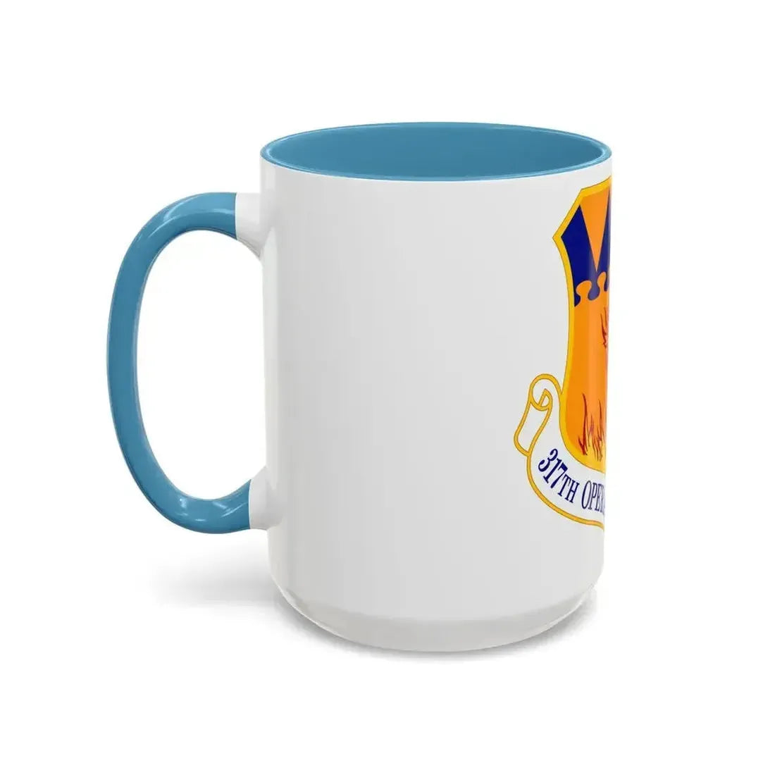 317 Operations Group AMC (U.S. Air Force) Accent Coffee Mug - Go Mug Yourself