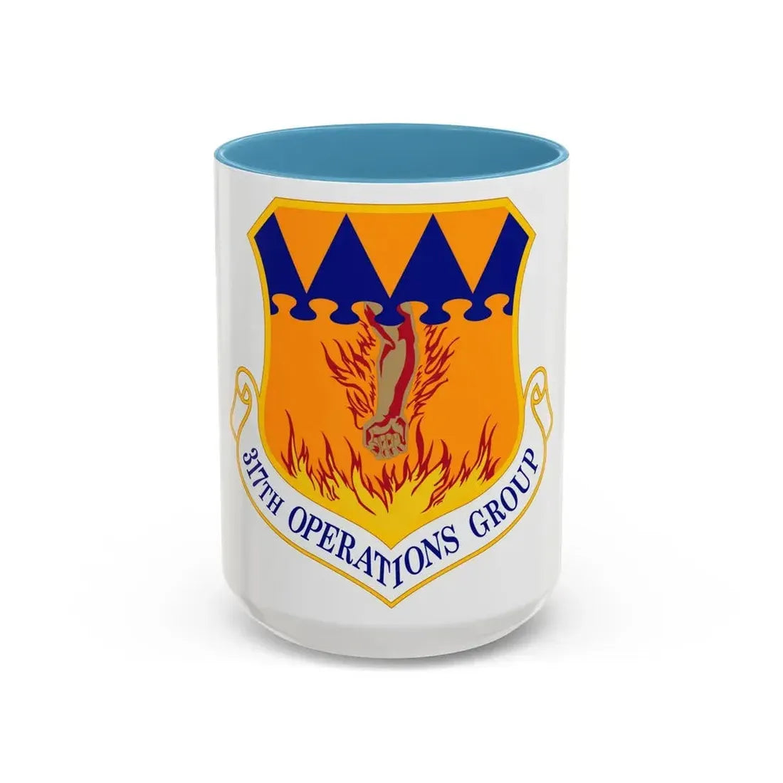 317 Operations Group AMC (U.S. Air Force) Accent Coffee Mug - Go Mug Yourself