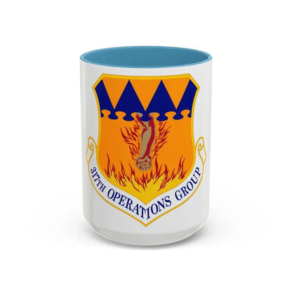 317 Operations Group AMC (U.S. Air Force) Accent Coffee Mug - Go Mug Yourself