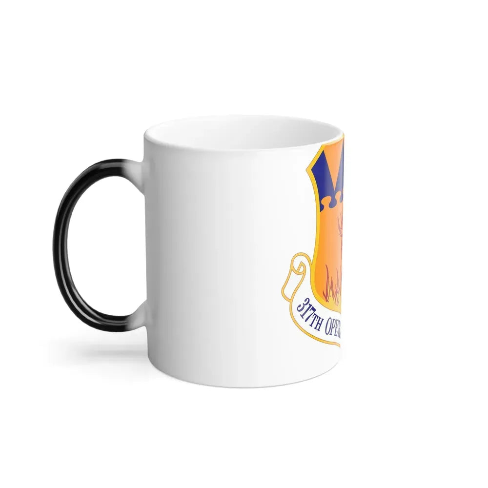 317 Operations Group AMC (U.S. Air Force) Color Changing Coffee Mug - Go Mug Yourself