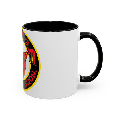 R.I.A.N.G. 143rd Airlift Sq (U.S. Air Force) Accent Coffee Mug