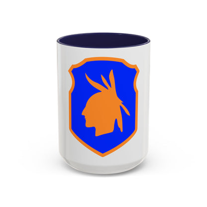 98th Infantry Division (U.S. Army) Accent Coffee Mug